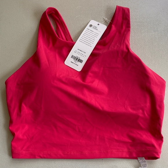 Women's Pink Sports Bra Swimming - Picture 1 of 1